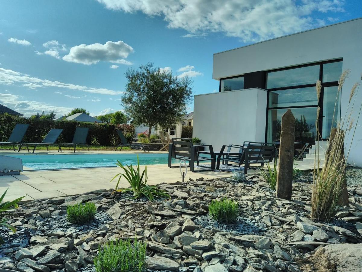 Maison/Villa Avec Piscine Privee Gite Brain D'Eau La Chapelle-de-Brain Экстерьер фото